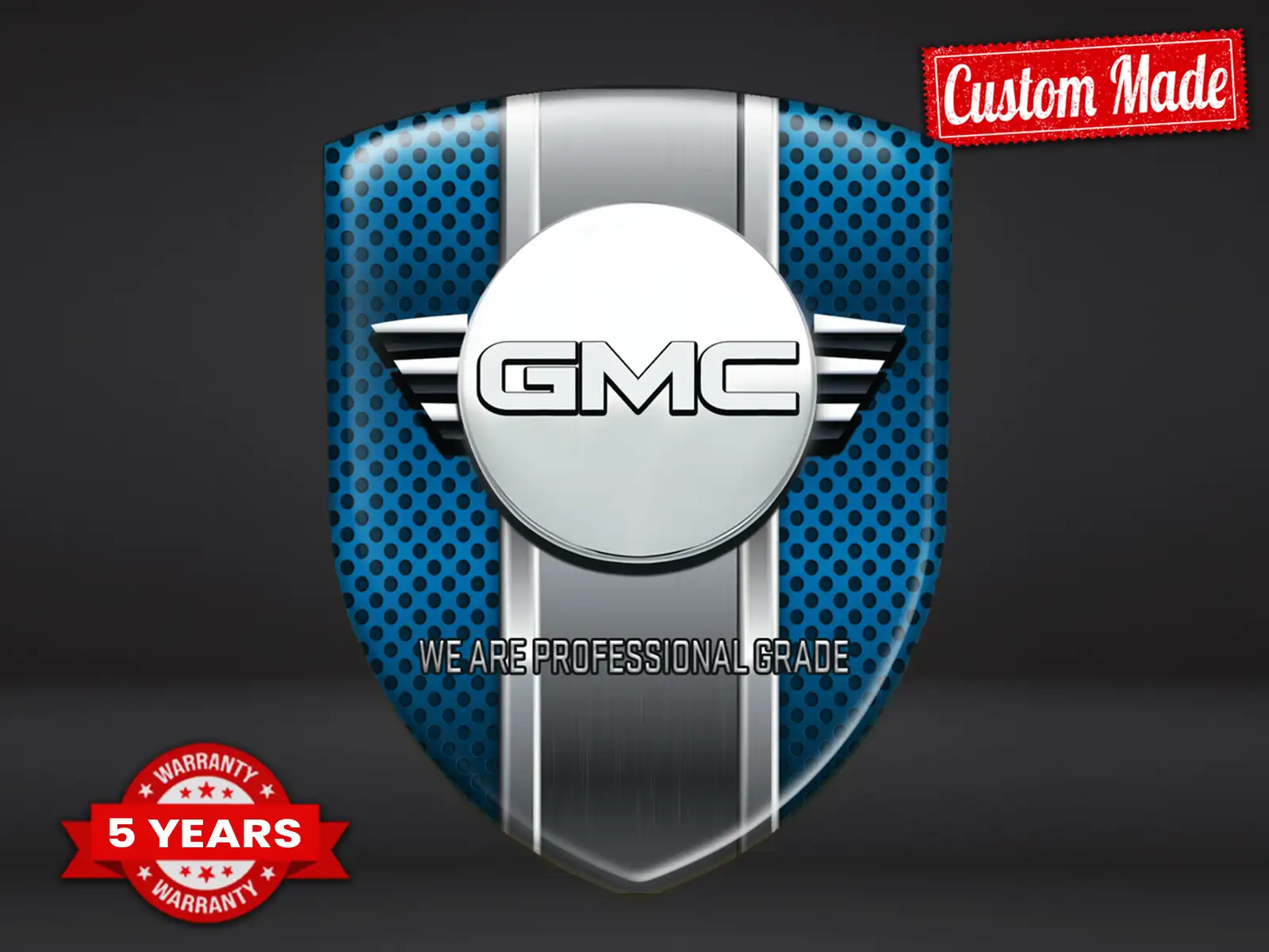 GMC Fensteraufkleber Robust Luxus Hochwertig